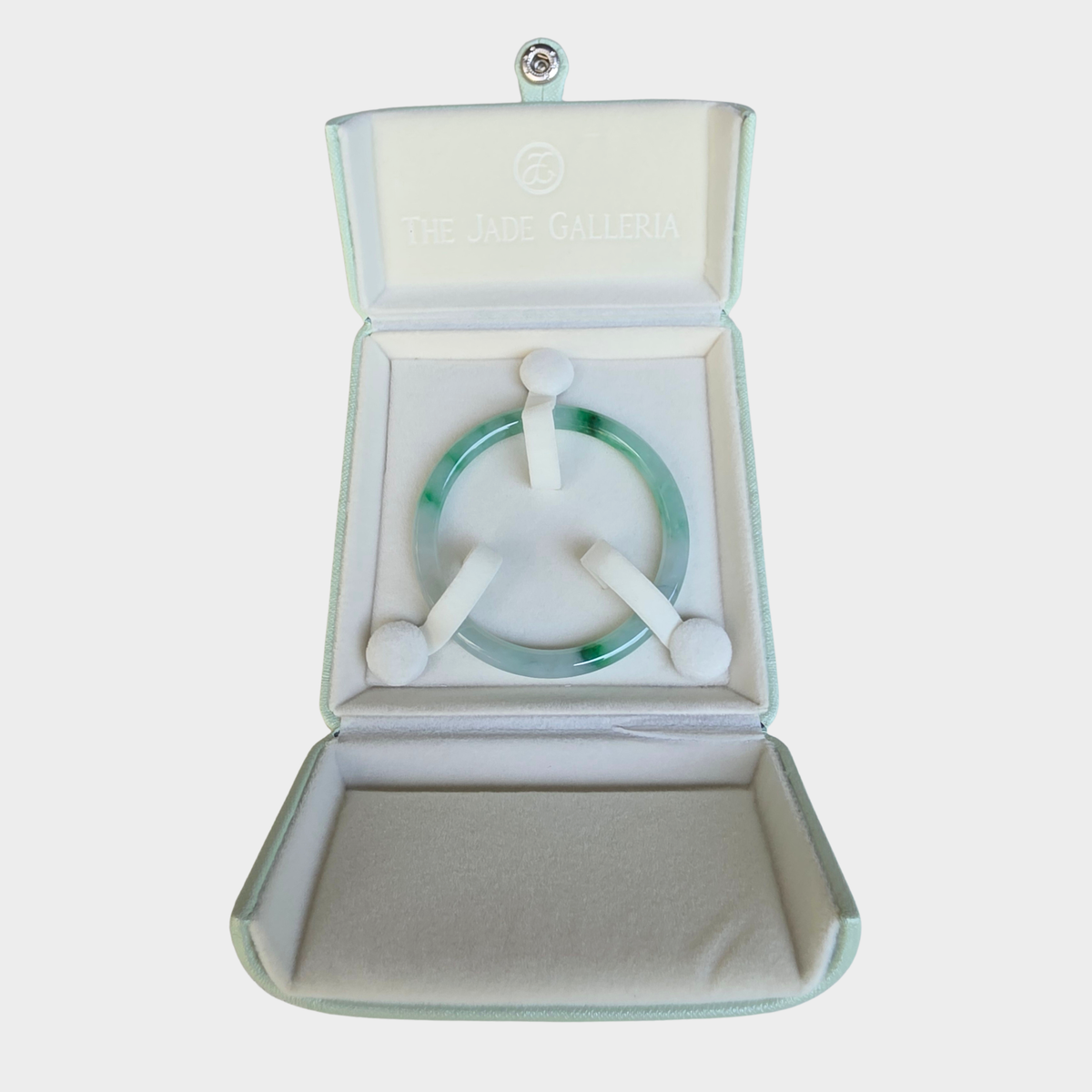 Jadeite Jade Bangle - 53mm Round
