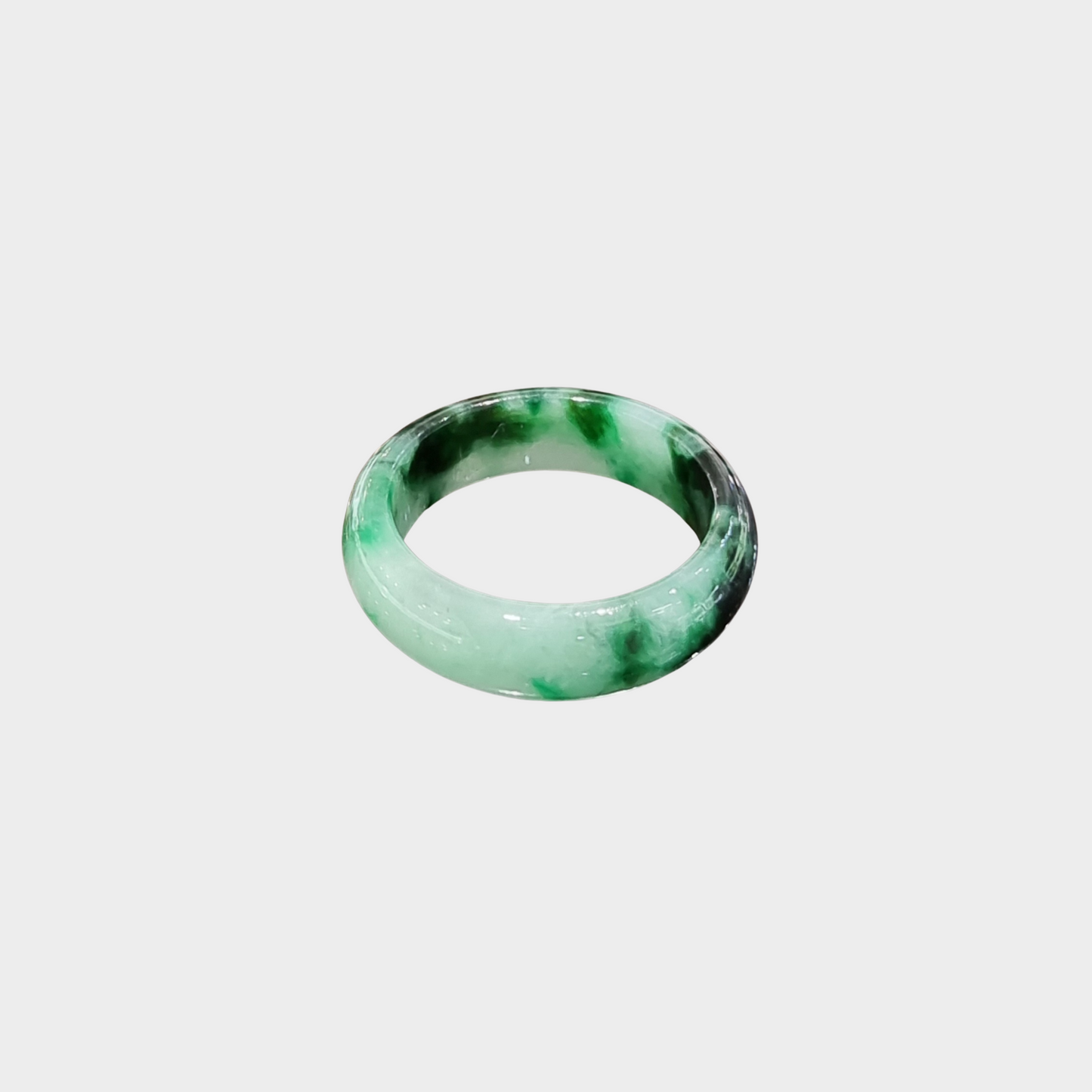 Jadeite Jade Abacus Ring