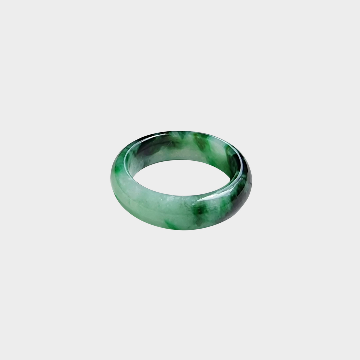 Jadeite Jade Abacus Ring