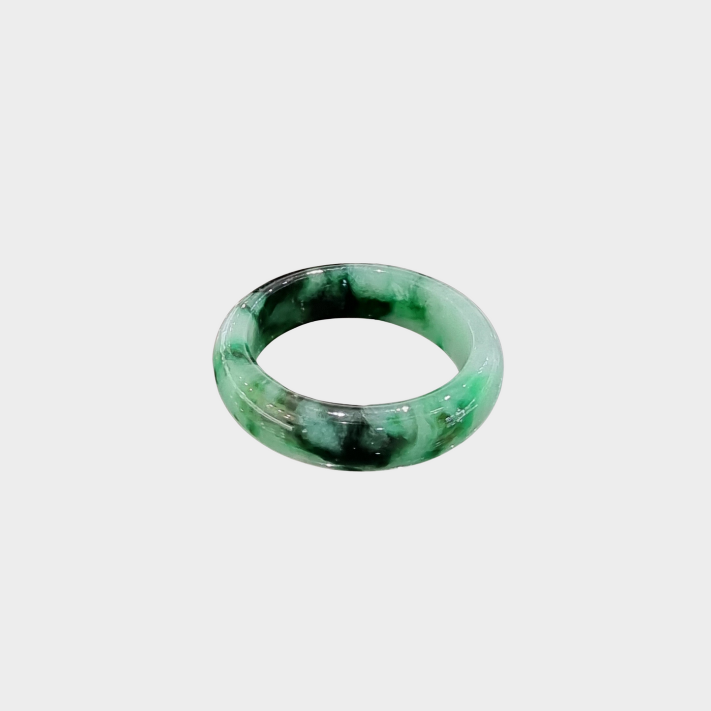 Jadeite Jade Abacus Ring