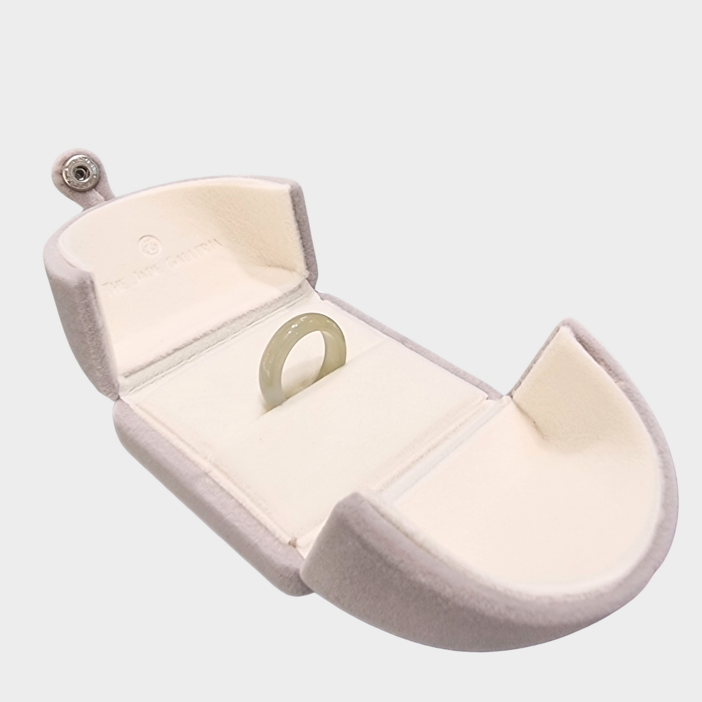 Honey Yellow Jadeite Jade Abacus Ring