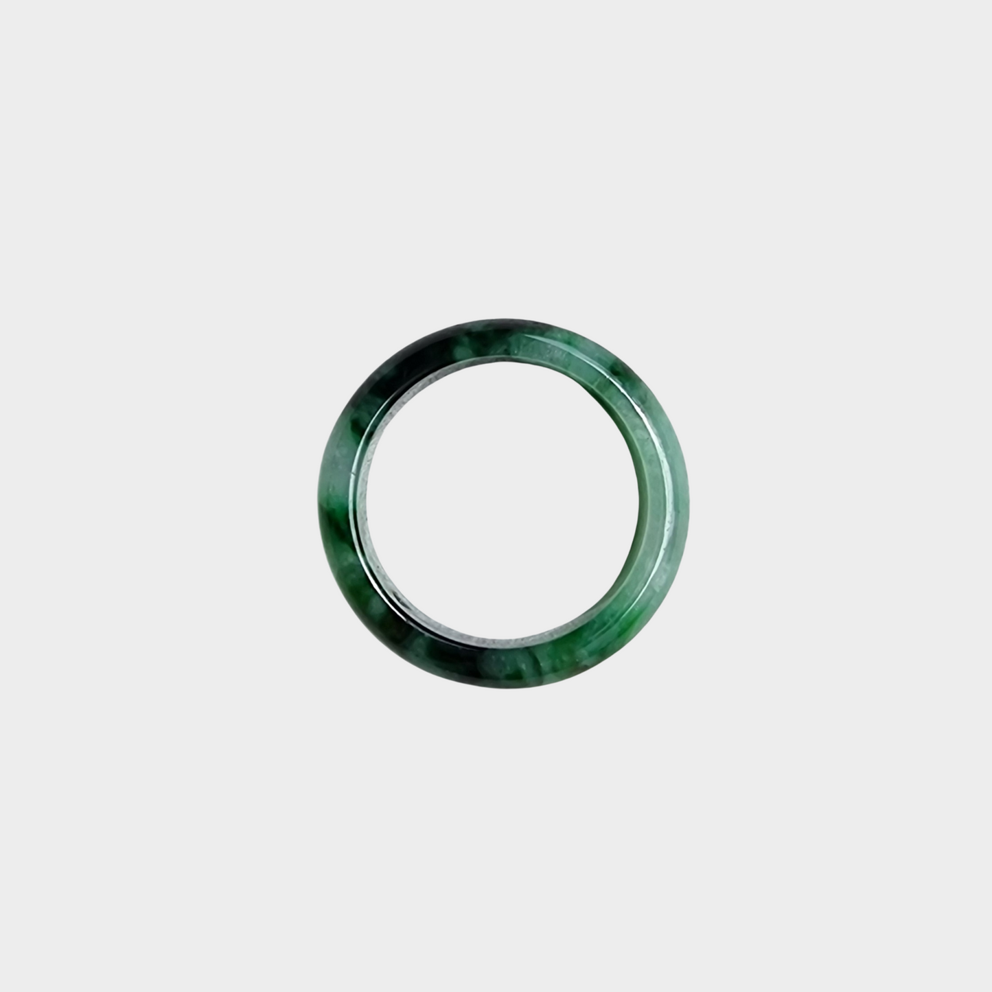 Jadeite Jade Abacus Ring