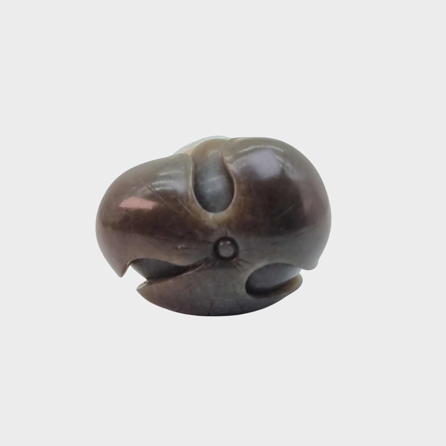 "Mandarin Ducks" Nephrite Jade Display