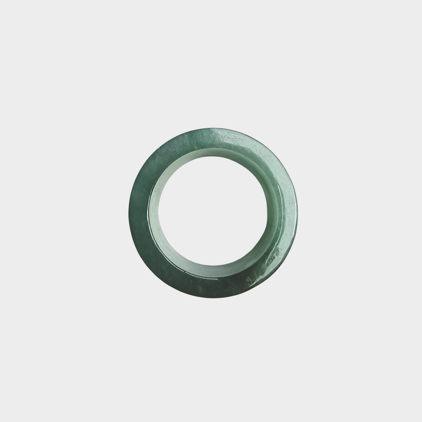 Green Jadeite Jade Abacus Ring