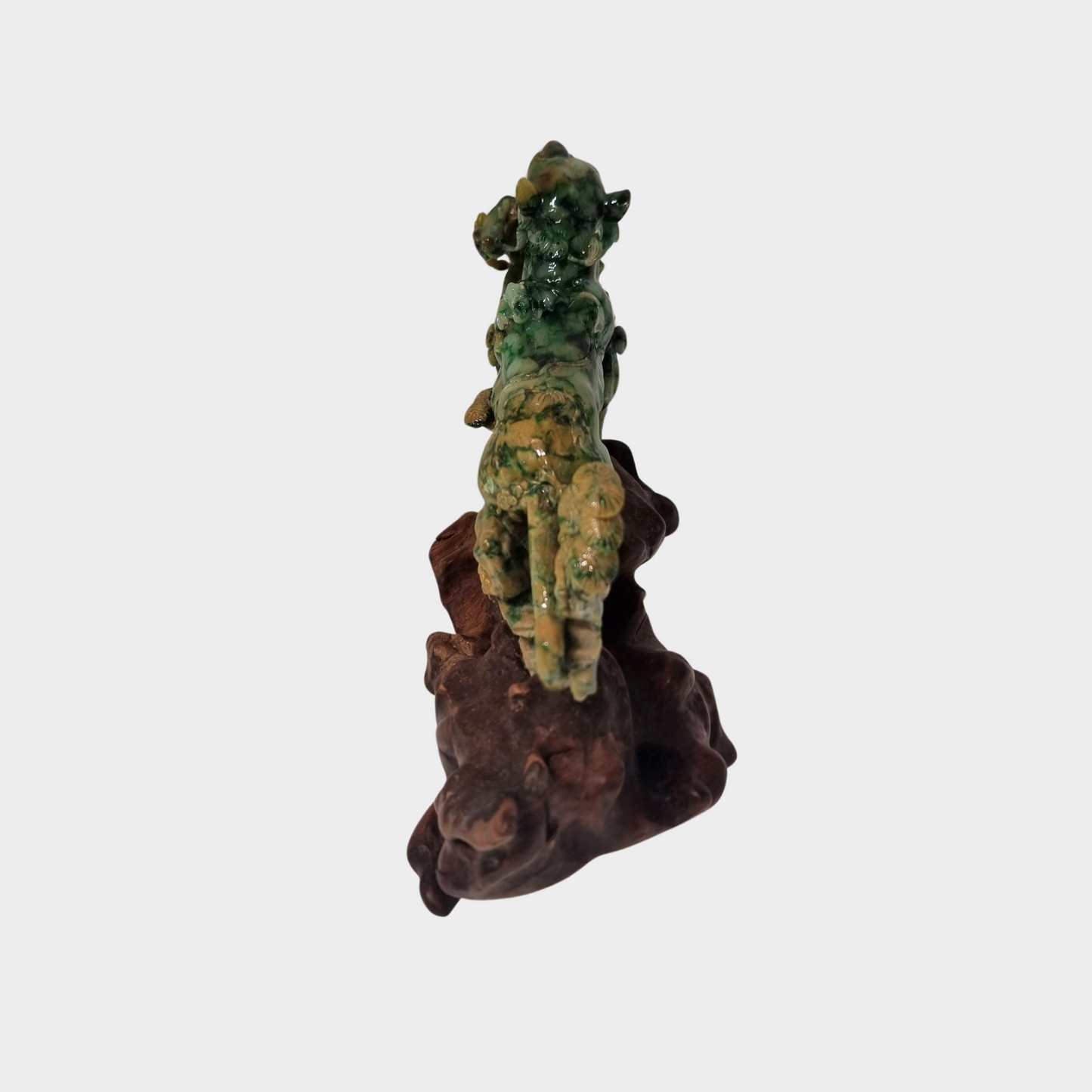 "The Magnificent Leopard" Jadeite Jade Display