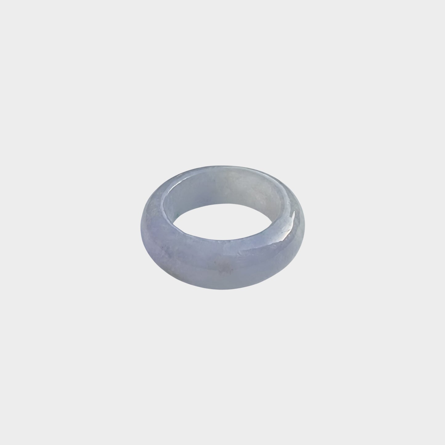 Lavender Jadeite Jade Abacus Ring