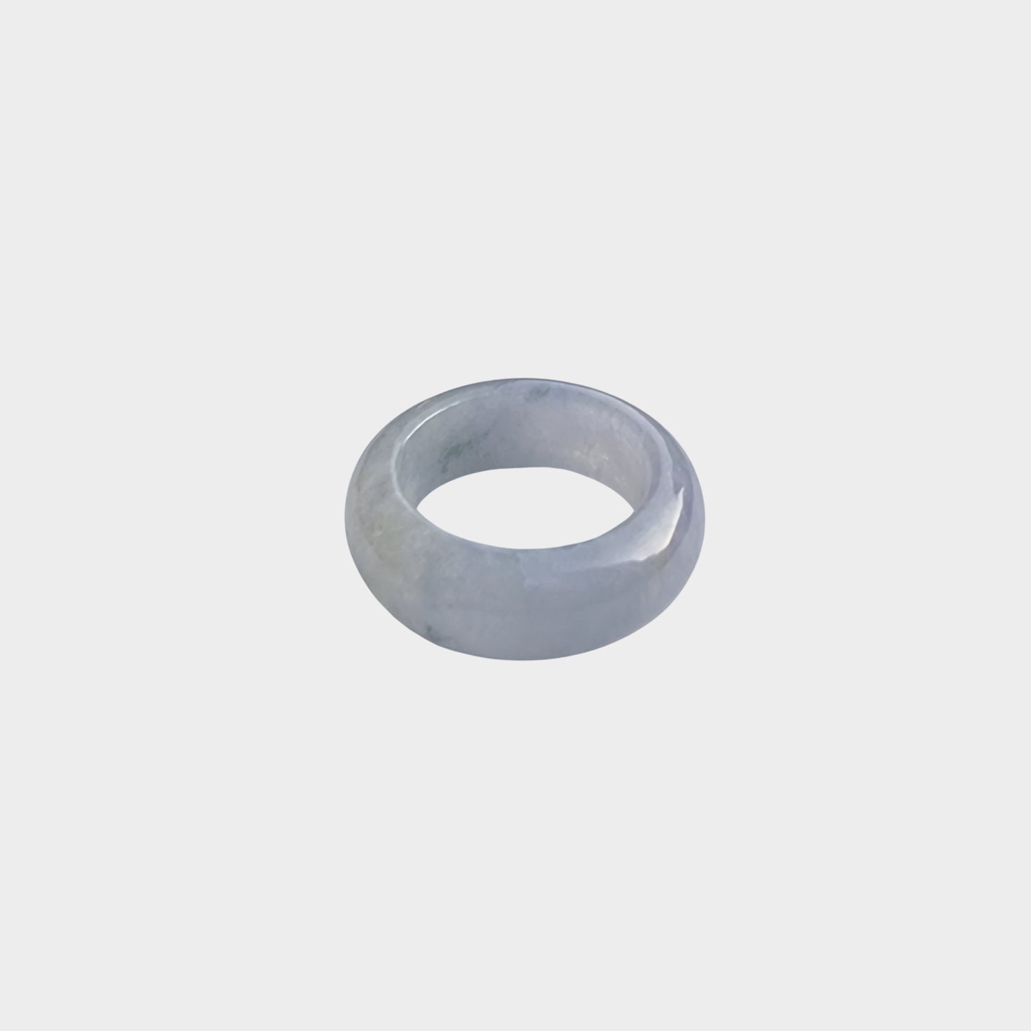 Lavender Jadeite Jade Abacus Ring