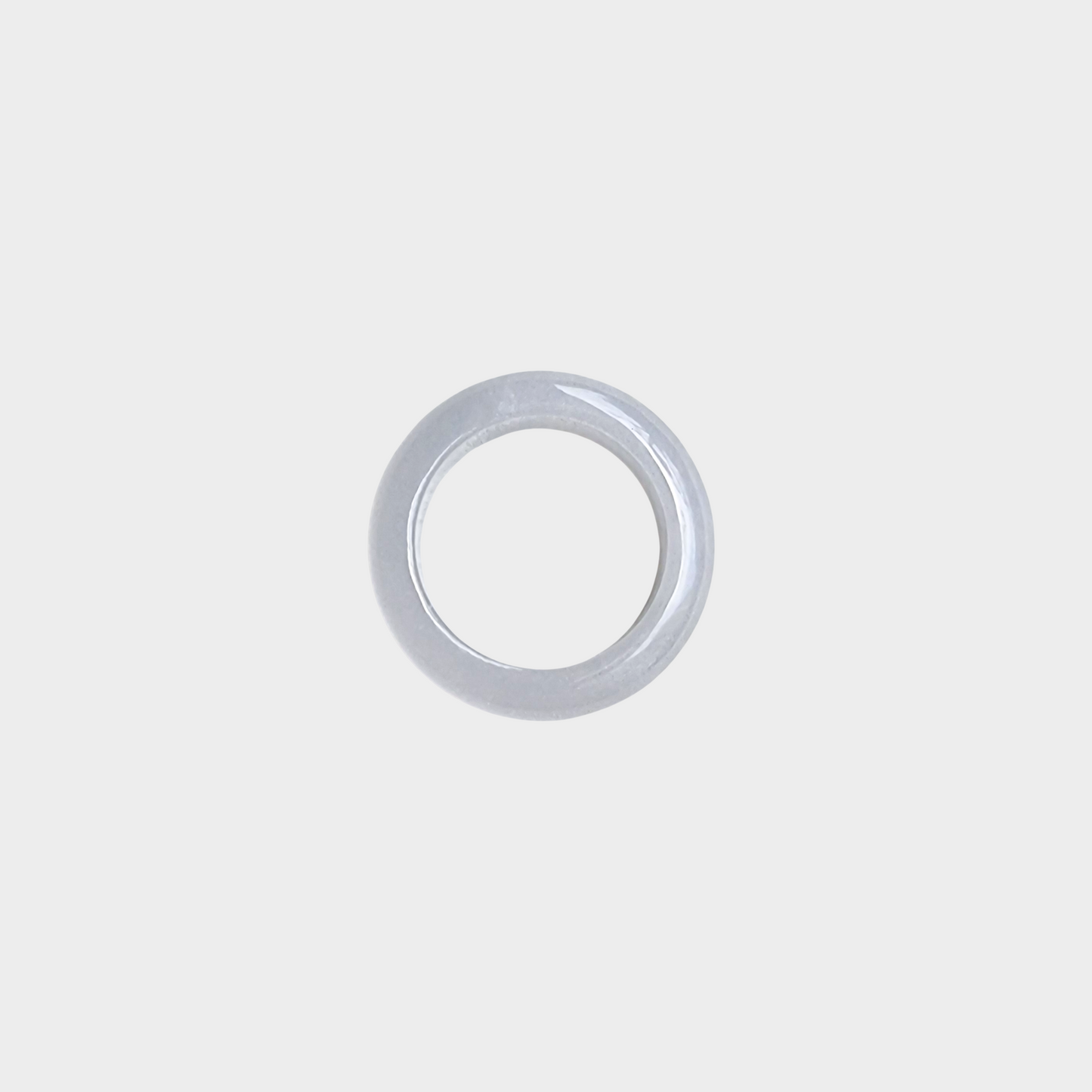 Icy Jadeite Jade Abacus Ring