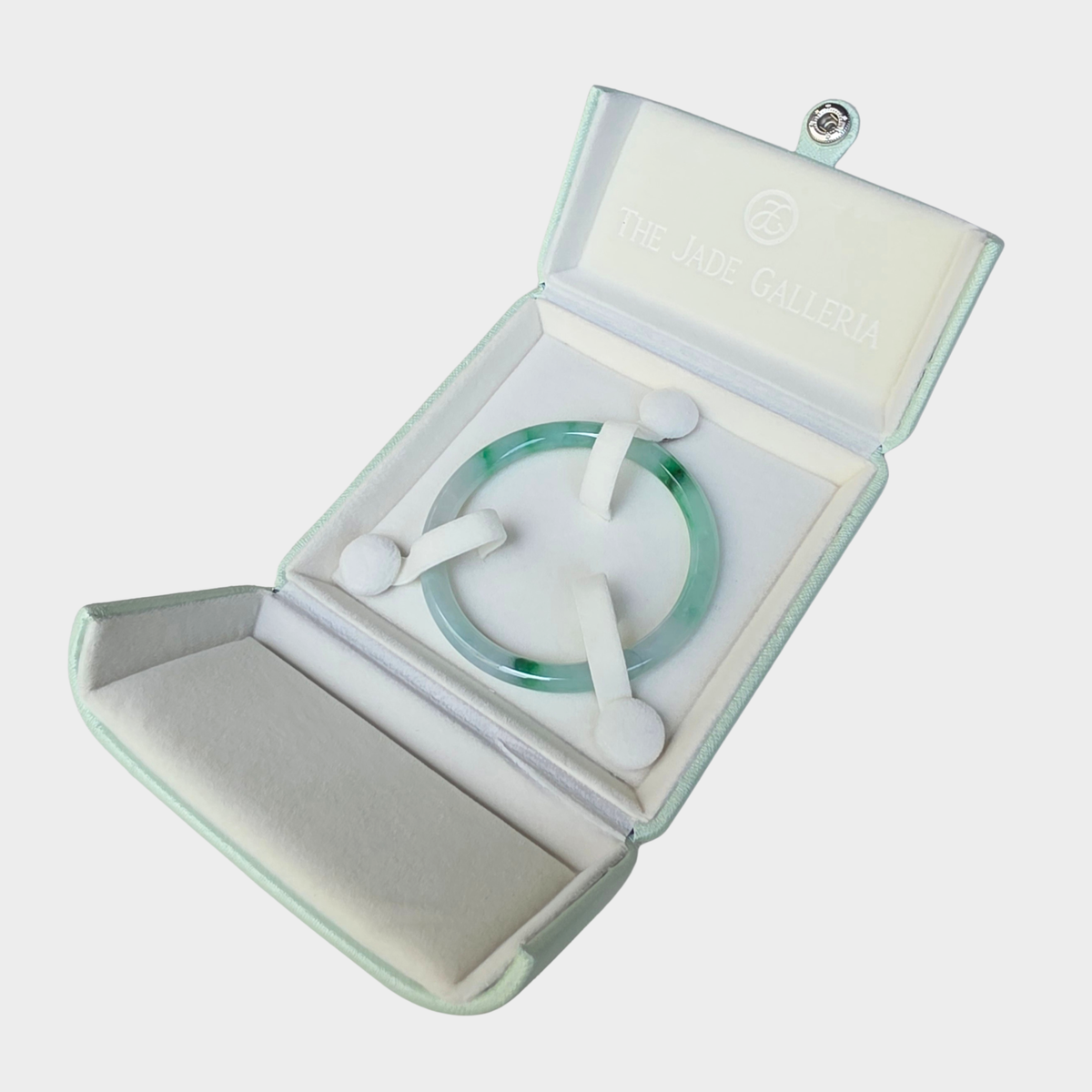 Jadeite Jade Bangle - 53mm Round
